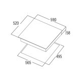 Induktionsplade Cata IB6303BK 60 cm 7100 W #9