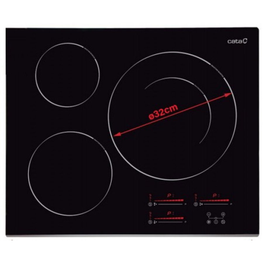 Induktionsplade Cata INSB6032BK /A 3F 60 cm 7100 W #1
