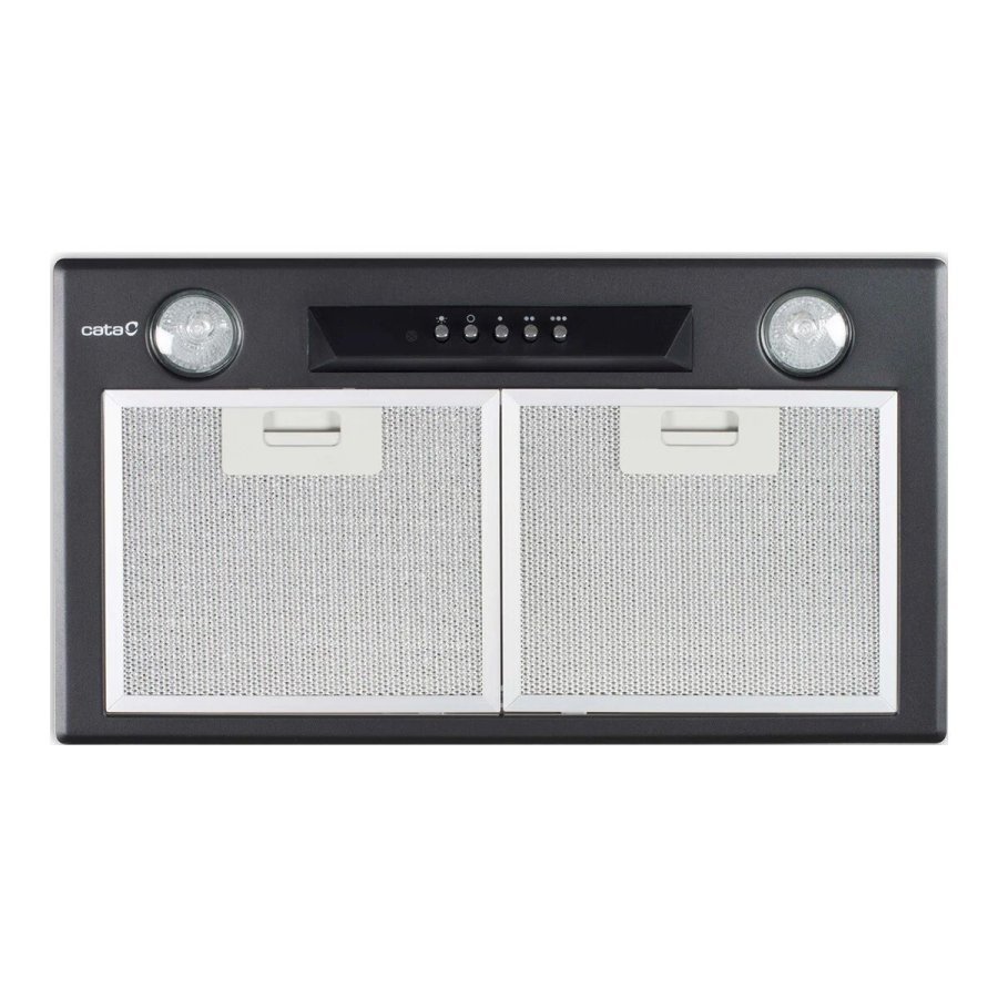 Konventions-emhtte Cata GTPLUS45BK Sort #1