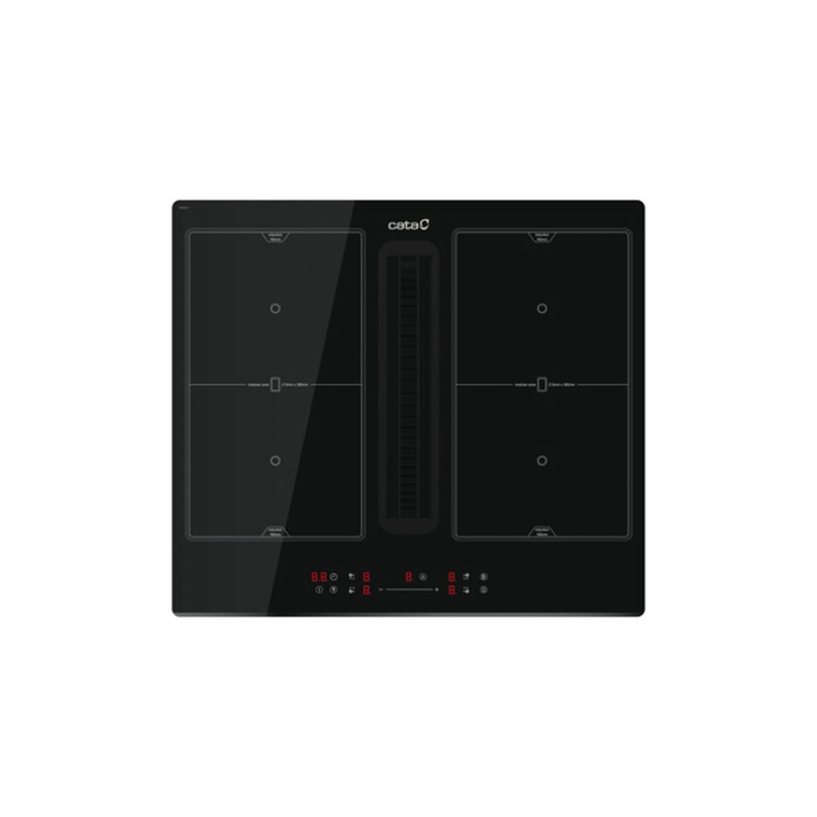 Induktionskogeplade med integreret emh�tte Cata IAS6024 4 FLEX IND 7200 W #1