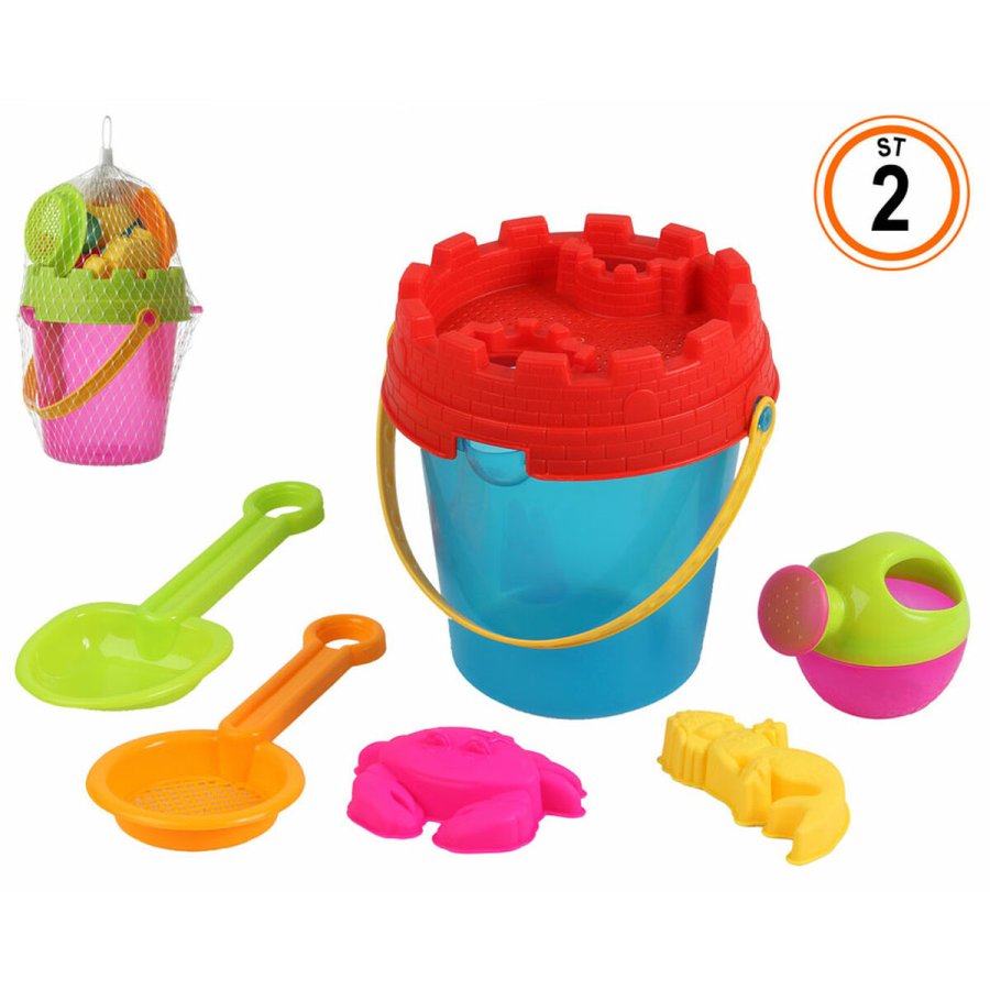 Strandspand Multifarvet 29 x 18 cm #1