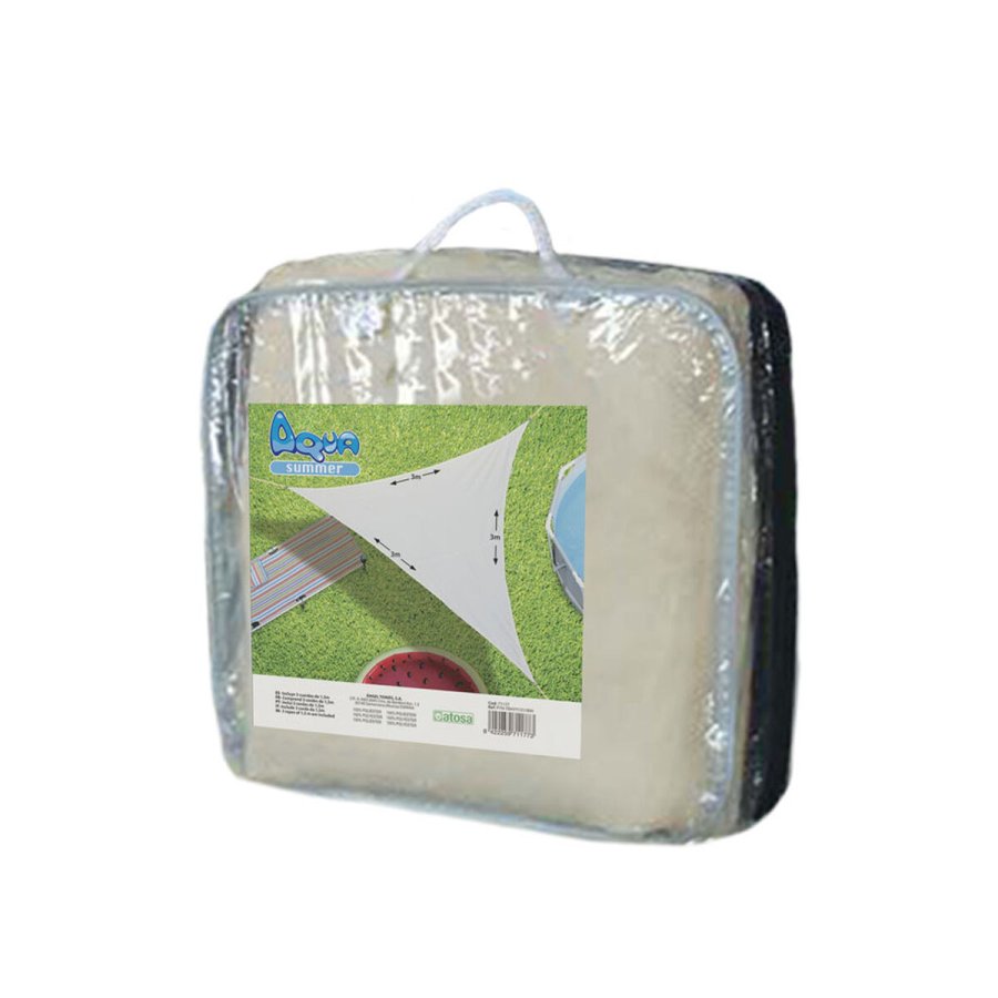 Markise Hvid 5 x 5 x 5 cm Trekantet #3