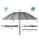 Solskrm  220 cm SPF50+ Orientalsk #4