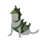 Hundedragt Strrelse L Dinosaur #3