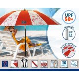 Solskrm Rd  220 cm SPF50+ Marine #3