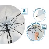 Solsk�rm Bl� � 200 cm SPF50+ P�fugl #4