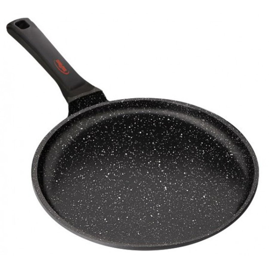 Stegepande til crepes Inoxibar ABSOLUT Sort Aluminium  26 cm #1