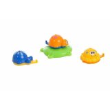 St med legetj til badevrelset 3 Dele 13 x 13 x 4 cm #1