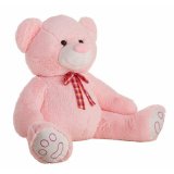 Bjrnebamse Evy Pink 115 cm #1