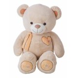Bamse Valentin Beige Bjrn 115 cm #1