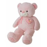 Bamse Valentin Pink Bjrn 75 cm #1