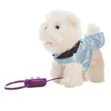 Bamse med Bevgelser Dog Hvid 22 cm (22 cm) #1