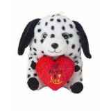 Bamse Hund Hjerte 28 cm Dalmatiner #1