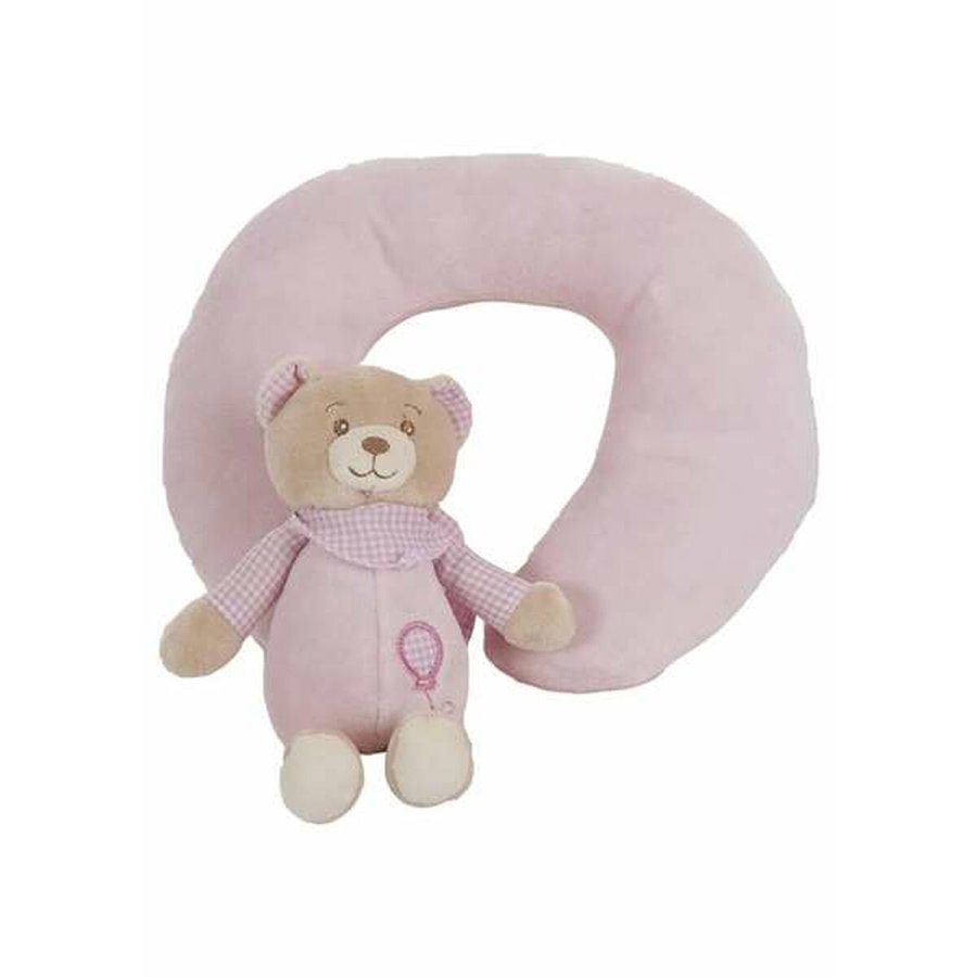 Nakkepude Lulu Pink Bjrnebamse 20 x 24 cm #1