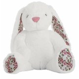 Bamse Flowers Kanin Hvid 40 cm #1