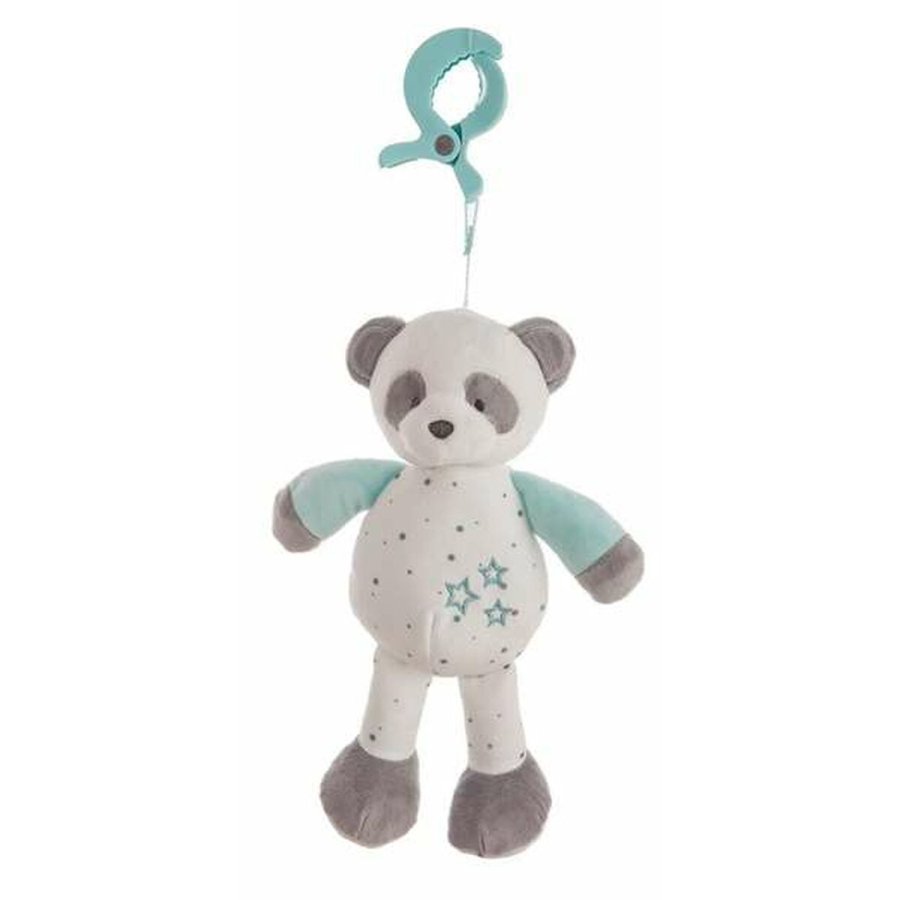 Bamse rangle Pandabjrn Turkisbl 25cm #1