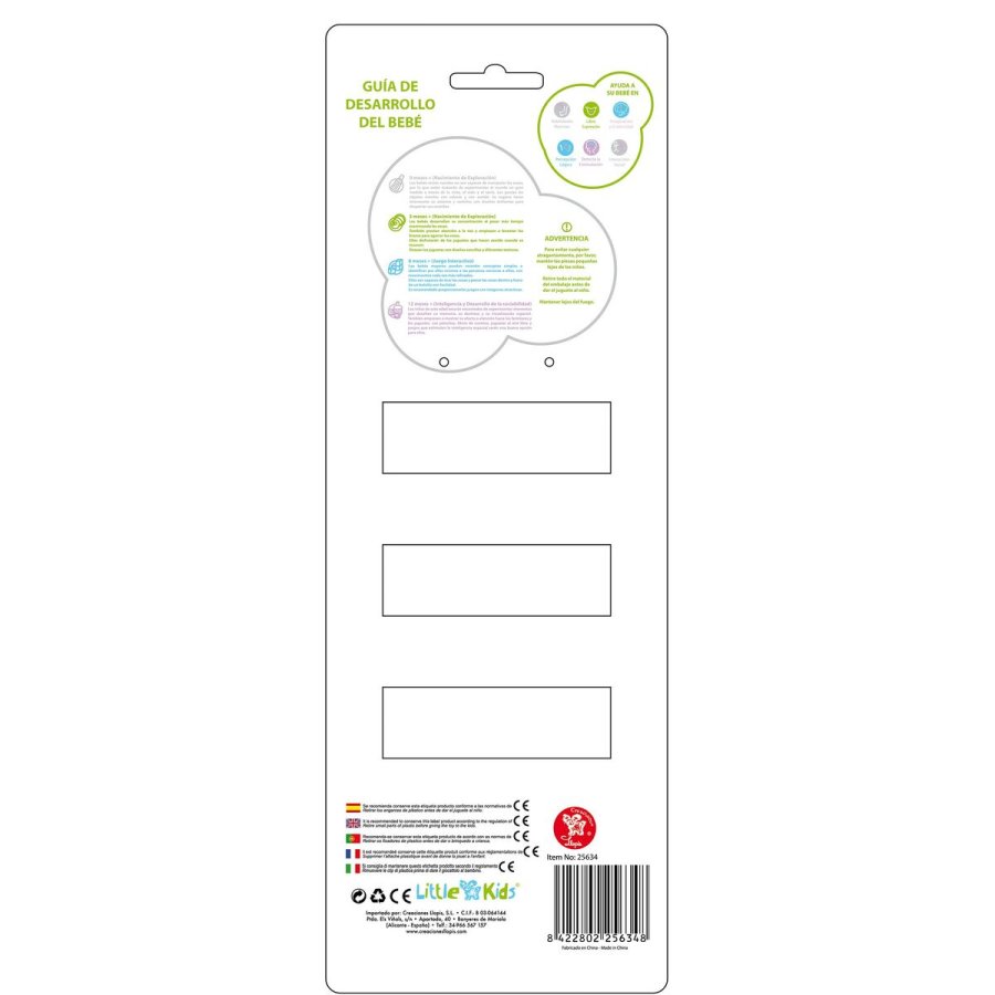 Aktivitetsspiral Pandabjrn Pink 25 cm #2