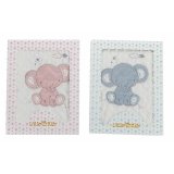 Tppe til Baby Elefant Pink Broderi Dobbeltsidet 100 x 75 cm #9
