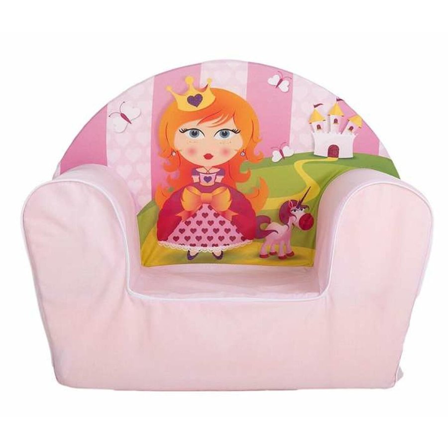 Lnestol til brn Prinsesse Pink 44 x 34 x 53 cm #1