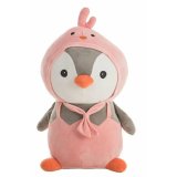 Bamse Kit Pingvin Pink 80 cm #1