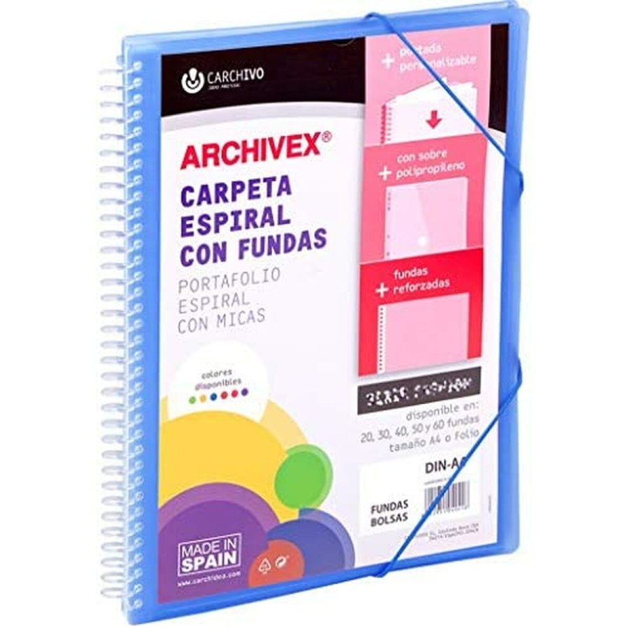 Organiser mappe Carchivo Archivex-Star Bl A4 #1