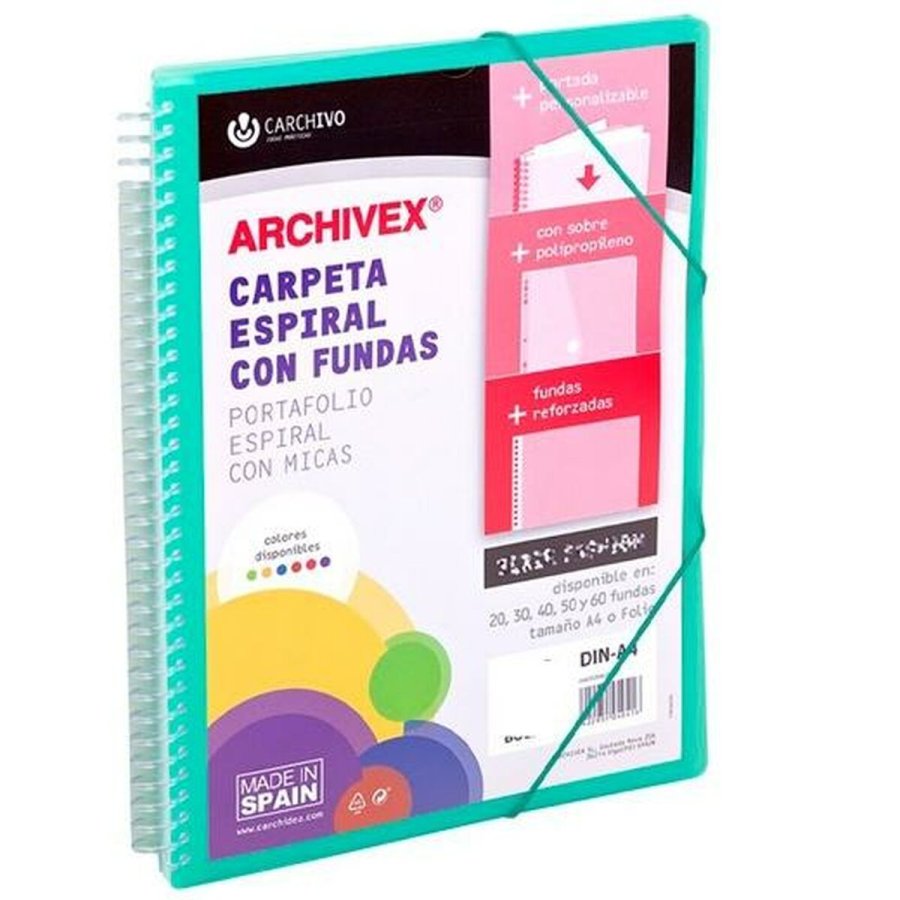 Organiser mappe Carchivo ARCHIVEX STAR Grn A4 #1