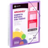 Organiser mappe Carchivo Archivex-Star Violet A4 #1