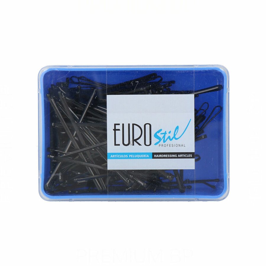 Hrklemmer Eurostil Clips Negro 70 mm #1