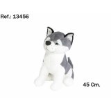 Bamse Artesana Beatriz Husky  Hund 45 cm Plastik #3