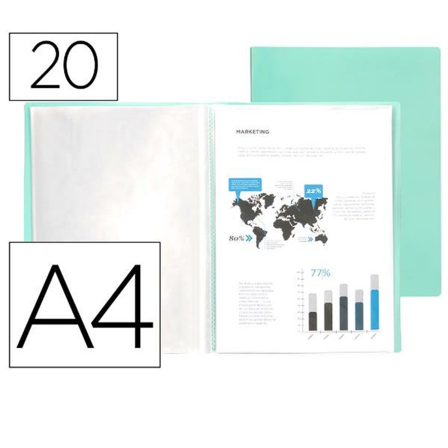 Dokumentmappe Liderpapel EC71 Grn A4 #1