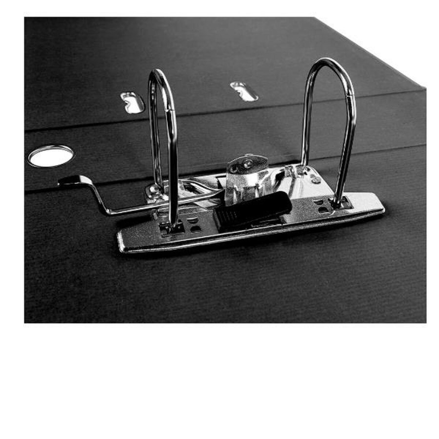 Ringbind Liderpapel AZ32 Sort A4 #2