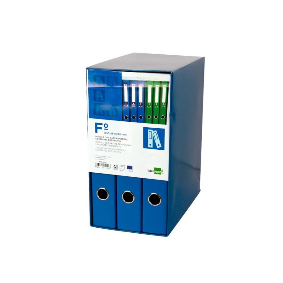 Ringbind Liderpapel MD31 A4 Bl 3 enheder #1