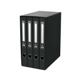 Ringbind Liderpapel MD42 Sort Medium 4 enheder #1