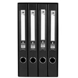 Ringbind Liderpapel MD42 Sort Medium 4 enheder #2