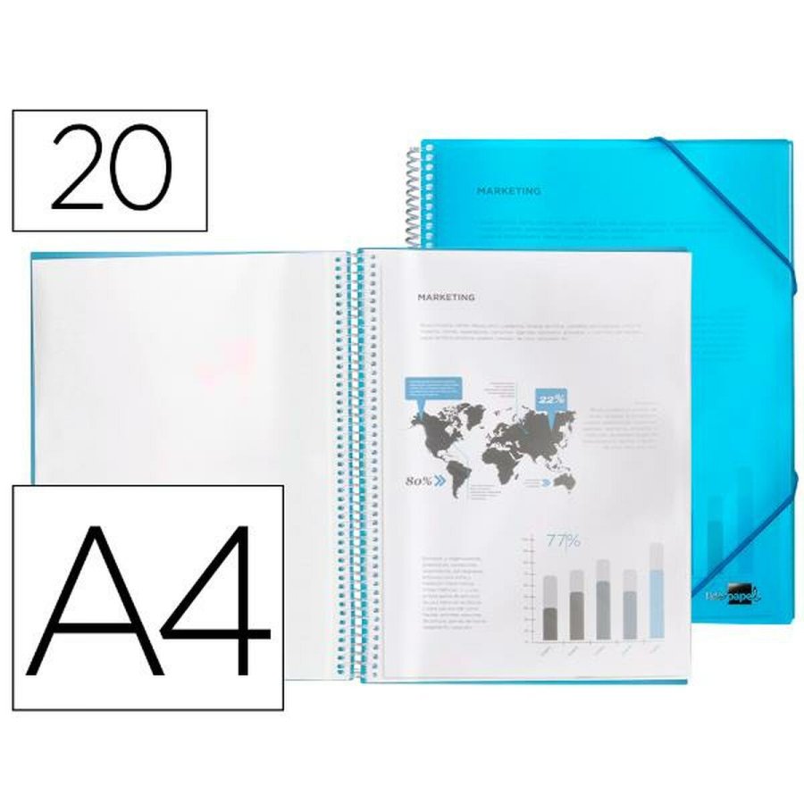 Folder Liderpapel EC05 Bl A4 #1