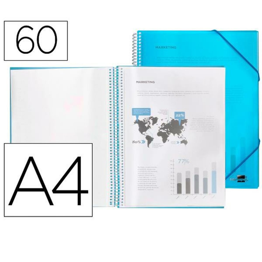 Folder Liderpapel EC21 Bl A4 #1
