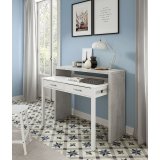 Skrivebord Fors Hvid 98,5 X 36 X 87,5 CM Metal MDF #6