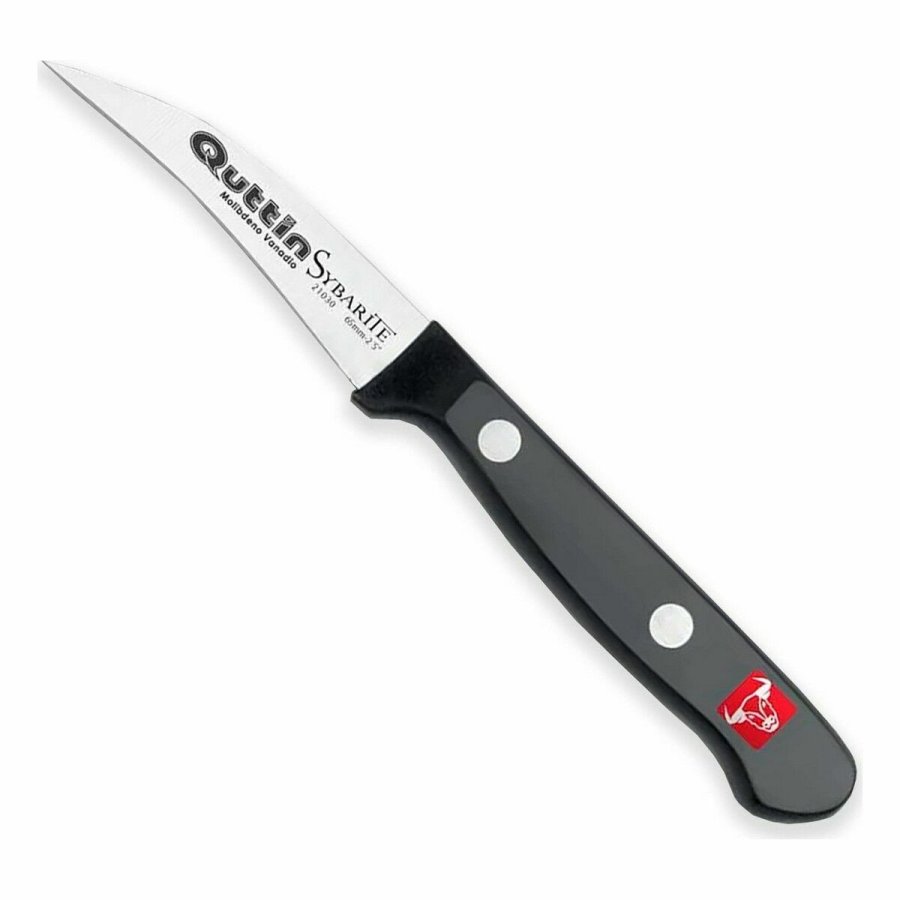 Skrllekniv Quttin Sybarite Sort Slvfarvet 6,5 cm (24 enheder) #4