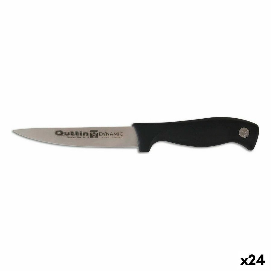 Kkkenkniv Quttin Dynamic Sort Slvfarvet 11 cm (24 enheder) #1
