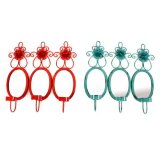 Vgspejl DKD Home Decor 37 x 38 x 8,5 cm (3 Dele) (2 enheder) #1