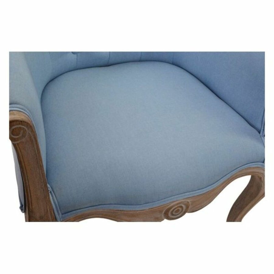 Stol DKD Home Decor Bl Polyester Tr Gummitr 58 x 56 x 69 cm #13