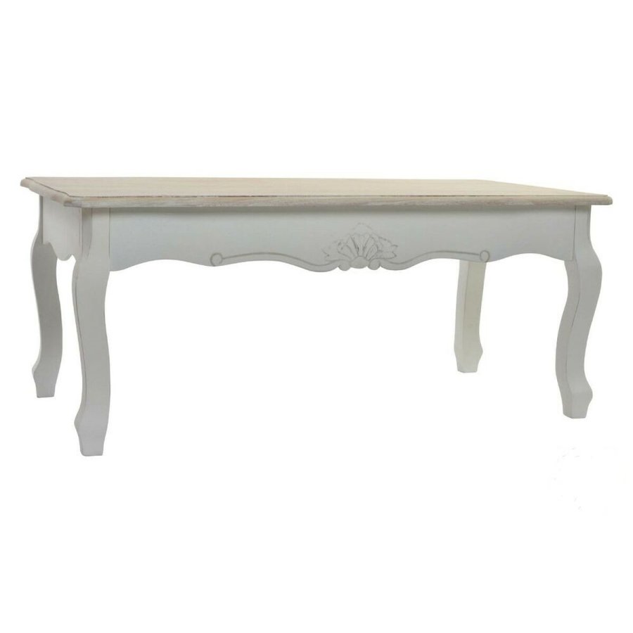 Sofabord DKD Home Decor Hvid Tr (120 x 60 x 50 cm) #1
