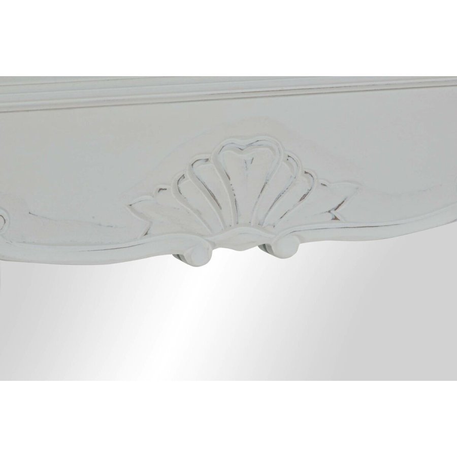 Vgspejl DKD Home Decor Hvid Natur 105 x 64 x 4,5 cm #9