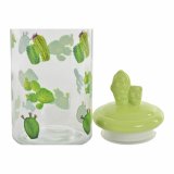 Blik DKD Home Decor Keramik Krystal Kaktus PE Boho (1400 ml) (10,5 x 28 cm) #4