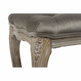 Stol DKD Home Decor   Brun Mrkegr Gummitr 112 x 38 x 48 cm #1