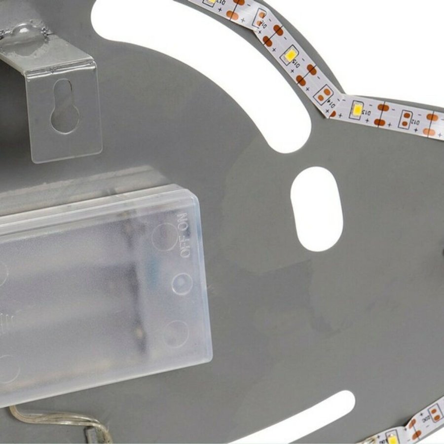 Vgdekoration DKD Home Decor Grn Gr Metal 35 x 2 x 30 cm #3