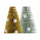 Juletr DKD Home Decor Polyester Tr Pomponer (2 pcs) (7 x 7 x 17 cm) #5