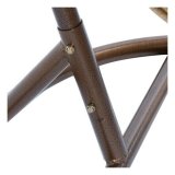 H�ngende havestol DKD Home Decor Beige Brun Multifarvet Aluminium syntetisk spanskr�r 90 x 70 x 110 cm #5