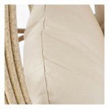 H�ngende havestol DKD Home Decor Beige Brun Multifarvet Aluminium syntetisk spanskr�r 90 x 70 x 110 cm #6