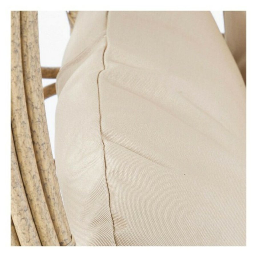 H�ngende havestol DKD Home Decor Beige Brun Multifarvet Aluminium syntetisk spanskr�r 90 x 70 x 110 cm #6